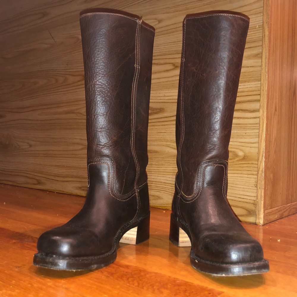 Frye Campus 14L Dark Brown